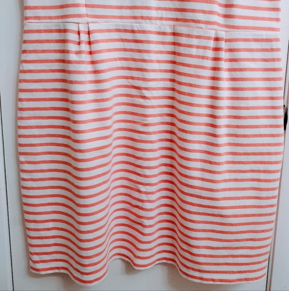 Old Navy Pink White Striped V Neck Spring Dress Size XXL - Picture 4 of 5